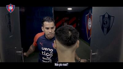 La presentación de Derlis Rodríguez en Cerro Porteño.