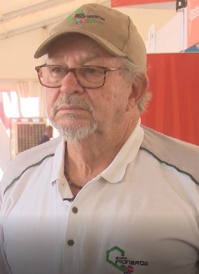 Luis Bonetto, coordinador general de la Expo Pioneros.