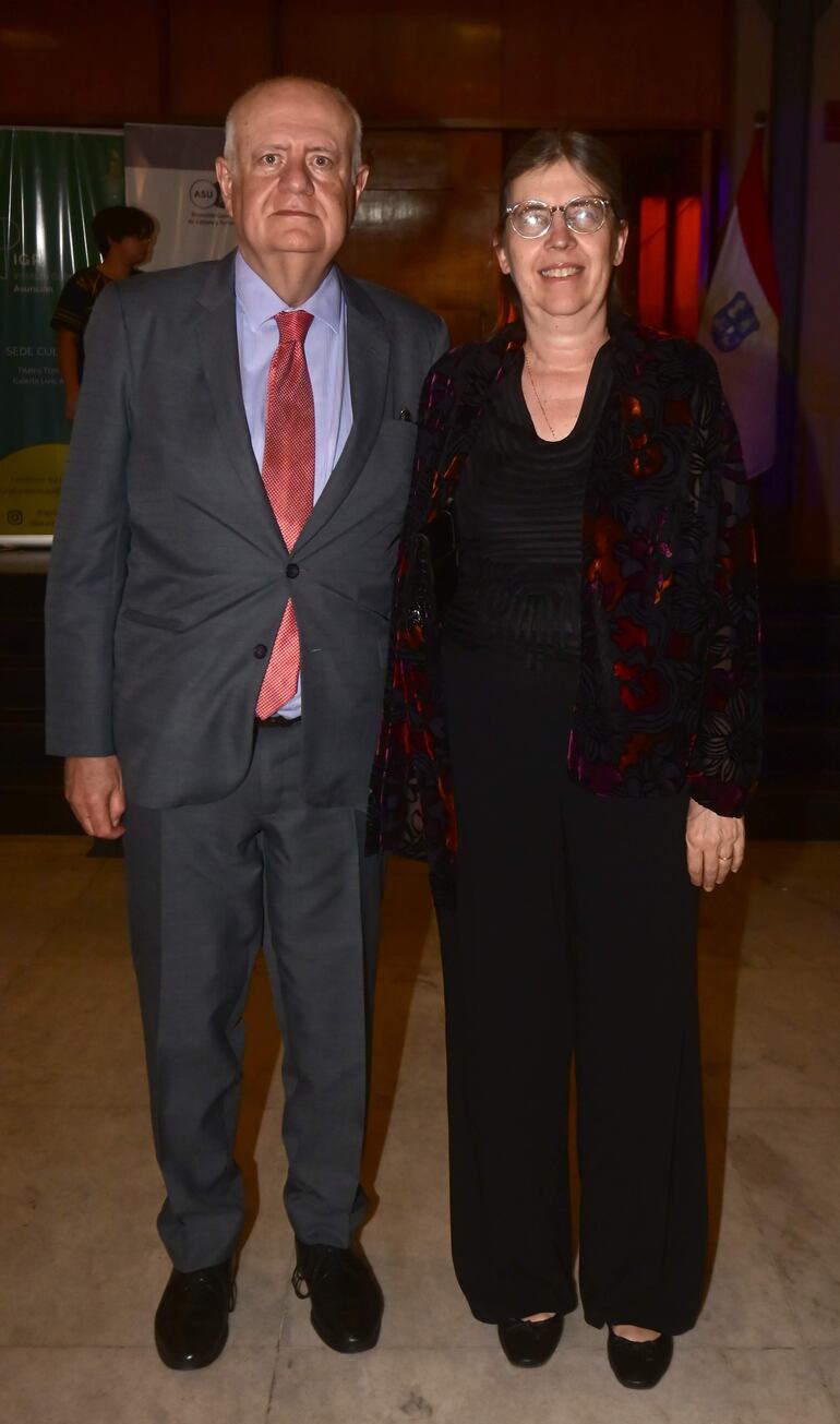 Paulo y María Teresa Fontoura.