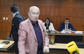 Miguel Oscar Ramón Bajac Albertini, exministro de la Corte Suprema de Justicia, sobre quien pesa una orden de captura desde noviembre de 202