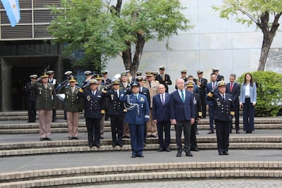 Con ceremonia en Asunción, Argentina conmemoró aniversario de la Batalla de Montevideo