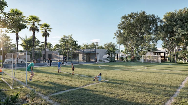 El barrio cerrado Isla Bogado tendrá varias amenidades, pensadas para sus habitantes.