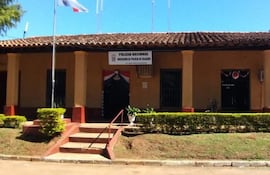 El local de la Dirección Departamental de la Policía Nacional.