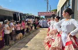 Importante concurrencia de turistas en el Chipa Rape en Eusebio Ayala.