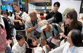 La artesana Rosa Segovia compartió su talento y la riqueza de la tradición paraguaya en Japón, mostrando al mundo el arte del Poncho Para’i.