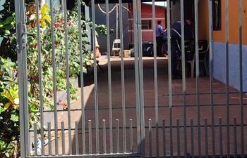 Inquilinato donde ocurrió el atentado que acabó con la vida del narcotraficante Clemencio "Gringo" González.