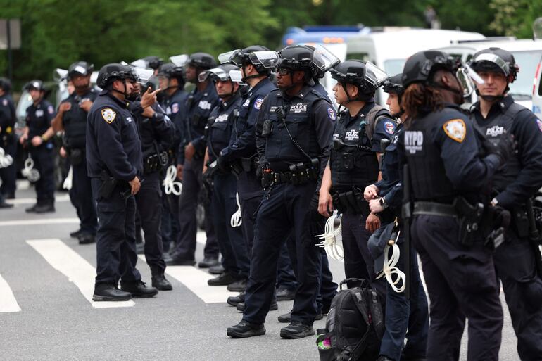 Policía de Nueva York.