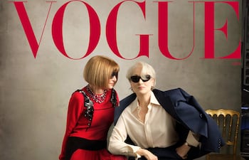 2026.- Fotografía tomada de la cuenta en X de la revista Vogue @voguemagazine que muestra su portada en la última edición. Meryl Streep y la directora editorial global de Vogue, Anna Wintour, protagonizan la portada de la revista de moda para el mes de mayo como parte de la promoción de la segunda entrega de "The Devil Wears Prada", en la que la actriz da vida a Miranda Priestly, una poderosa editora de una revista de moda inspirada en la británica.