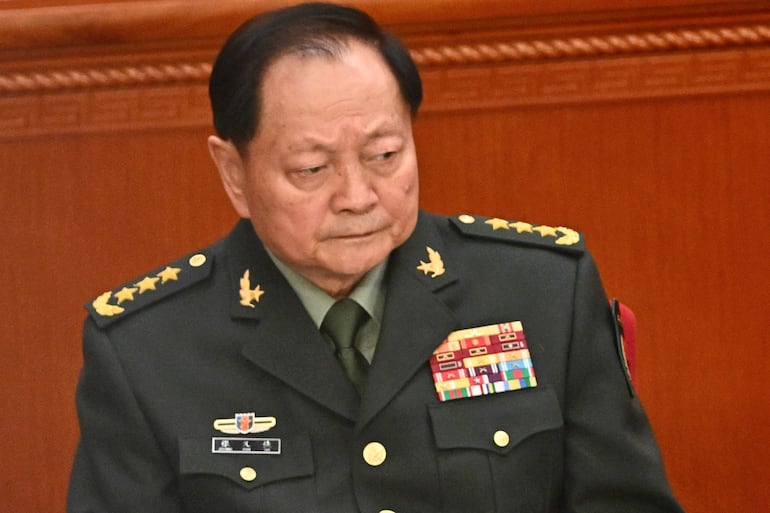Zhang Youxia, general del Ejército de Liberación Popular de China, depuesto por el mandatario Xi Jinping.