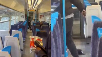 Varias personas resultaron heridas por un ataque a puñaladas a bordo de un tren en Huntingdon.