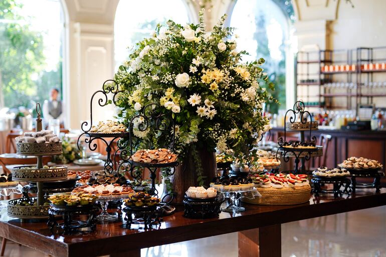 Los dulces fueron elaborados por Papaseit Pastelería y LF Dulces.