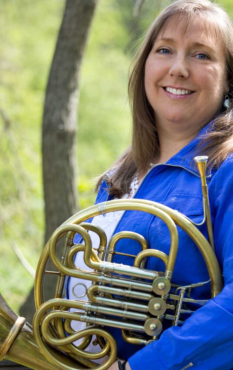 Michelle Stebleton completa el cuarteto de cornistas que compartirán el escenario con la OSCA.