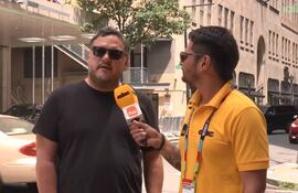 El presidente de Olimpia, Rodrigo "Coto" Nogués conversando en exclusiva con ABC Cardinal desde Estados Unidos.