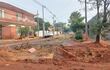 Según habían dicho desde la administración del intendente asunceno Óscar Rodríguez, las obras de desagüe pluvial sobre la avenida Eusebio Ayala, debían finalizar en su primera etapa a fines de noviembre.