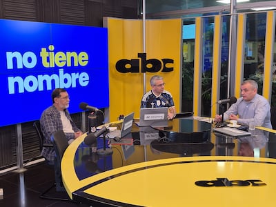 El senador Carlos Liseras (ANR, HC), entrevistado en ABC TV y ABC Cardinal.