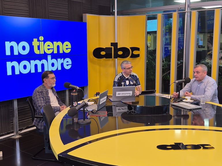 El senador Carlos Liseras (ANR, HC), entrevistado en ABC TV y ABC Cardinal.