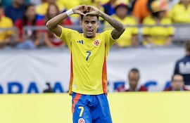 Luis Díaz, una de las figuras de la mundialista selección de Colombia.