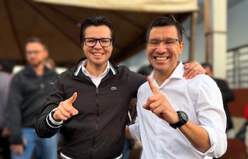 Edgar Torres y Cesar "Landy" Torres.