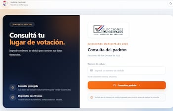 Página web del TSJE para la consulta del padrón actualizado.