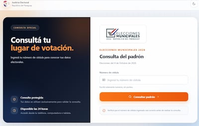 Página web del TSJE para la consulta del padrón actualizado.