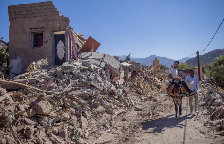 Fotografía de archivo: terremoto en Marruecos.