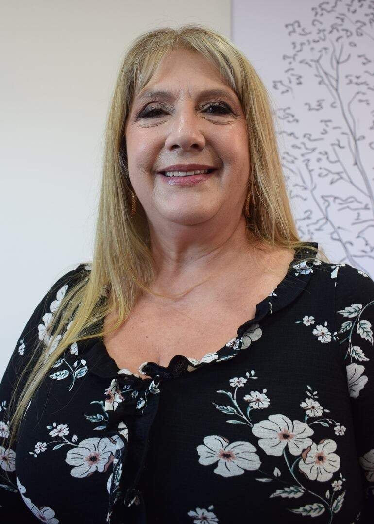 La presidenta del Consejo de Administración de la Circunscripción Judicial de Paraguarí, Mg. Rosalinda Guens