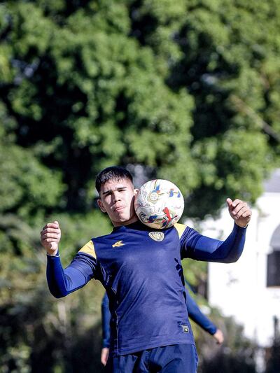 Lucas David Monzón, futbolista argentino del Sportivo Luqueño, nacido el 9 de enero de 2003.