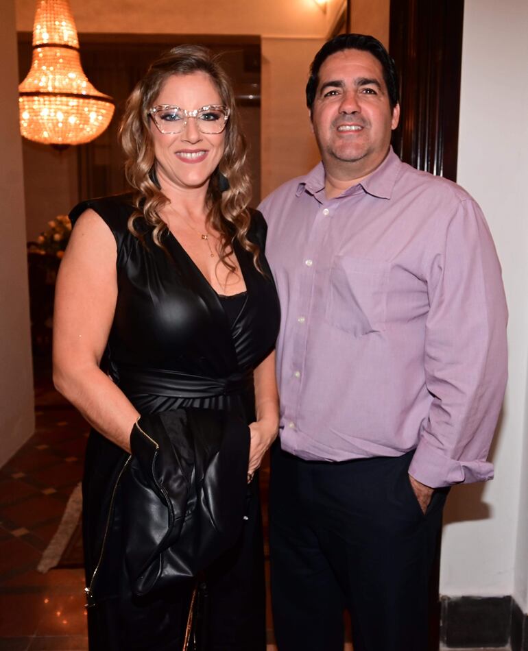 Laura Iroz y Martín Centurión.