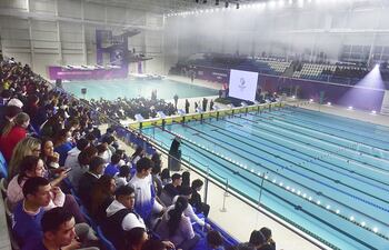 El imponente Centro Acuático Olímpico (CAO) será una de las atracciones en los Juegos Panamericanos Junior Asunción 2025.