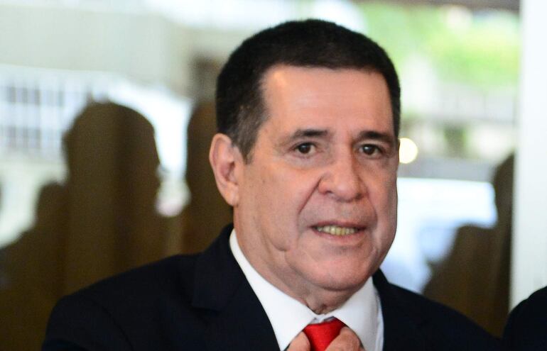 El expresidente Horacio Cartes.