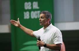 El presidente de Paraguay, Santiago Peña.