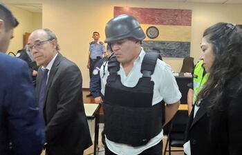 Gustavo Adolfo Florentín Silva, suboficial de la Policía condenado a 24 años de cárcel por el homicidio doloso grave de Rodrigo Quintana.