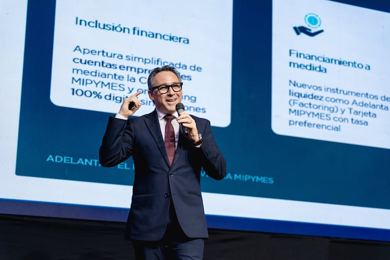 Gustavo Giménez, viceministro de Mipymes.