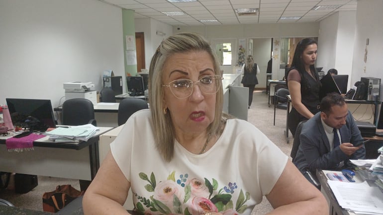 La fiscal Lourdes Soto, encargada de investigar el caso.