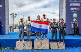 Paraguay presente en el podio del Rally de Italia, con una merecida victoria de Diego Domínguez Bejarano en la JWRC y la WRC3.
