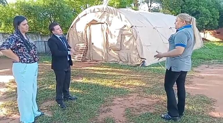 Encargada de despacho de una escuela pidió sancionar a un concejal por verificar aire descompuesto