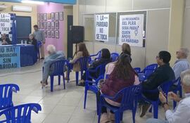 Sesión del Directorio del PLRA.