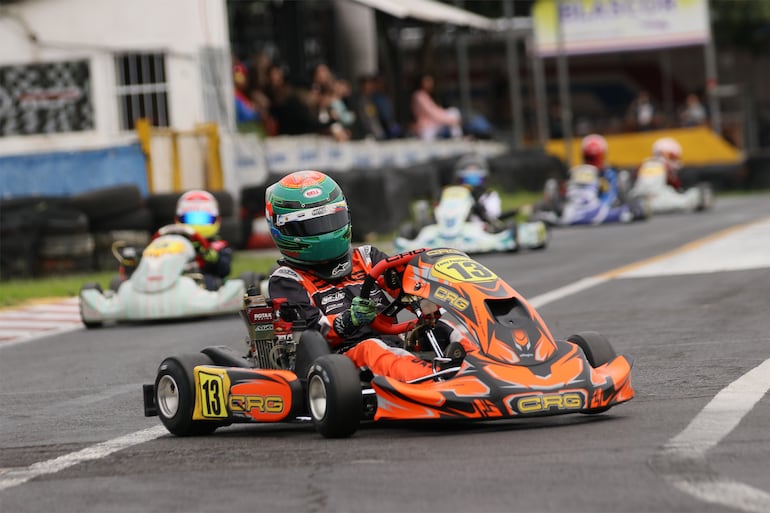Triunfo de Tony Pugliesi en la Rotax Micro Max.