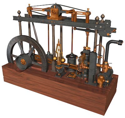 Máquina de vapor de James Watt.