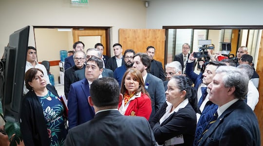 Bloque Democrático opositor del Senado.