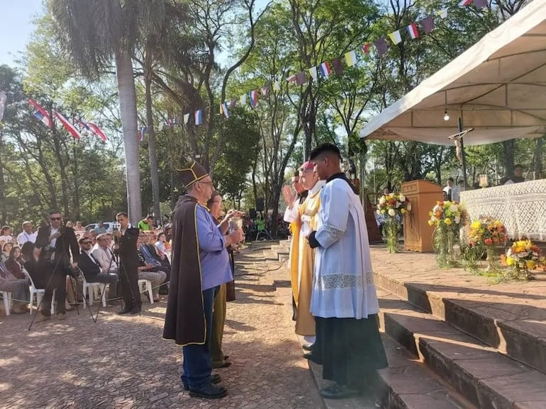 Emboscada honra a su santo patrono, San Agustín, con una celebración que congrega a numerosos fieles y reúne a toda la comunidad en torno a una de sus tradiciones religiosas más importantes.