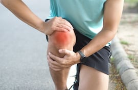 Dolor de rodilla.