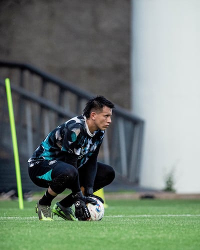 Carlos Sebastián Lentinelly (28 años), el arquero uruguayo fichado por Olimpia.
