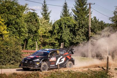 Rovanpera es el líder en Polonia