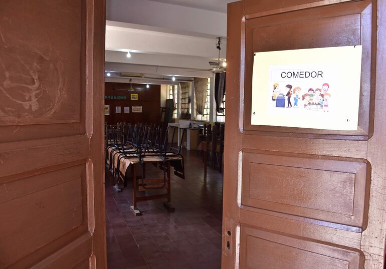 Otra toma del comedor del centro Máximo Arellano.