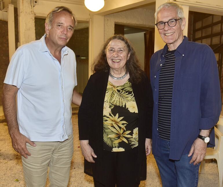 Diego Costa Peuser, Marta Campomar y José Daniel Nasta.