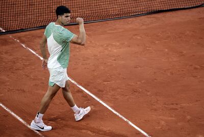 Carlos Alcaraz debutó de gran forma en Roland Garros