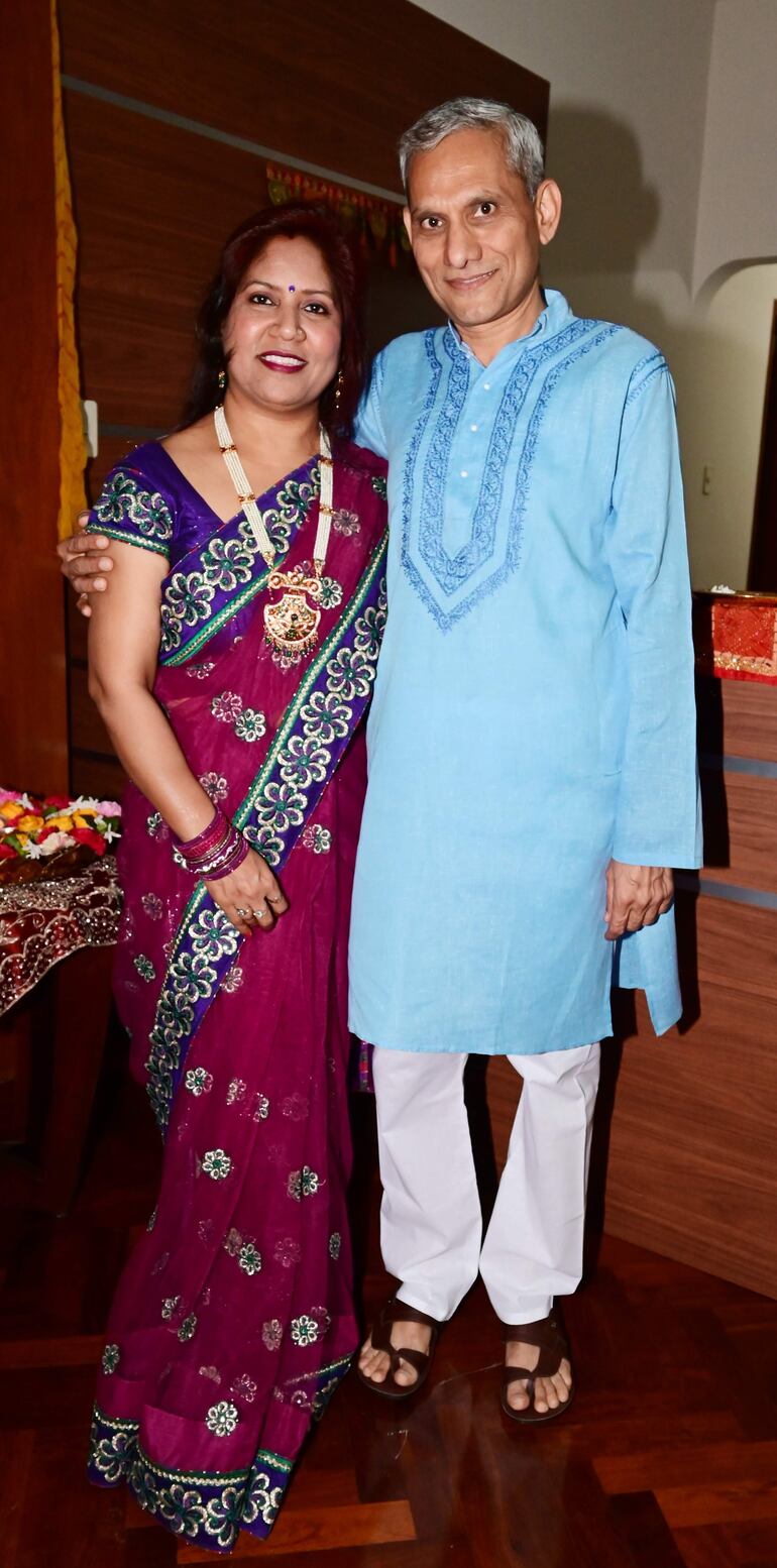 Babita Prakash y Hari Parkash. 