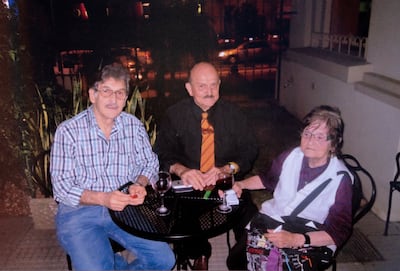 De izquierda a derecha, Enrique Careaga, Osvaldo Real Torres y Laura Márquez (Foto: cortesía de Osvaldo Real Torres)