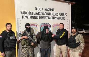 Cayó Derlis Dávalos, señalado como principal sospechoso del feminicidio de su pareja Antonia Salinas.